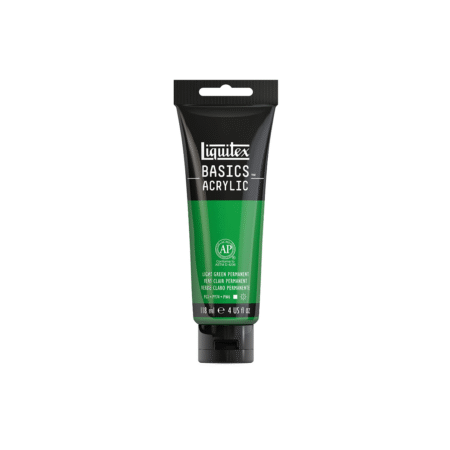 سبز روشن Permanent آکریلیک BASICS از برند LIQUITEX
