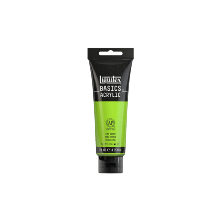 سبز Lime آکریلیک BASICS از برند LIQUITEX حجم 118ml
