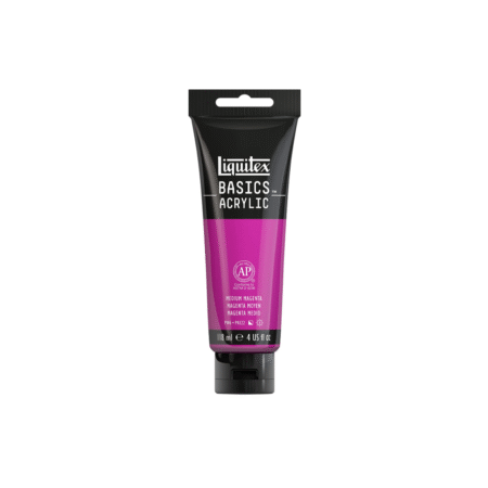 ارغوانی Medium آکریلیک BASICS از برند LIQUITEX حجم 118ml