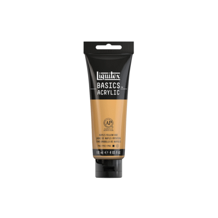 زرد Naples آکریلیک BASICS از برند LIQUITEX