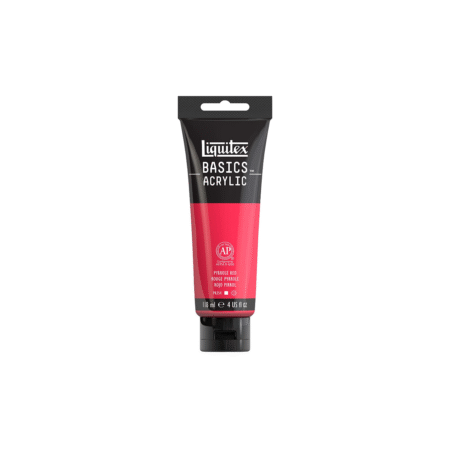 قرمز PYRROLE آکریلیک BASICS از برند LIQUITEX