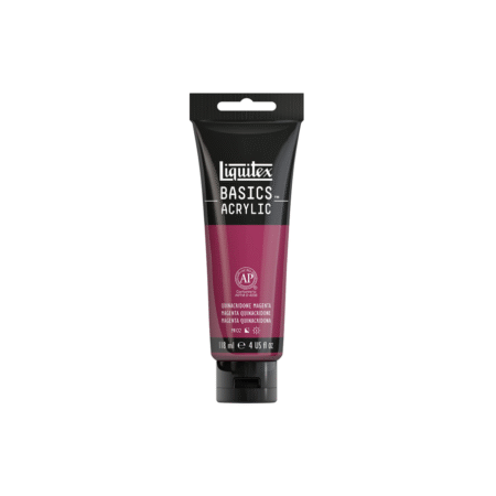 ارغوانی Quinacridone آکریلیک BASICS از برند LIQUITEX