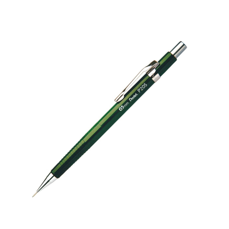 مداد نوکی سری P205 و P207 از برند Pentel در سه رنگبندی