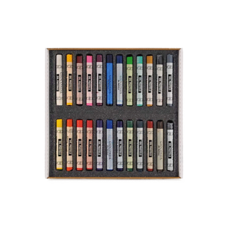 پاستل روغنی 24تایی Gioconda از برند Koh-i-noor