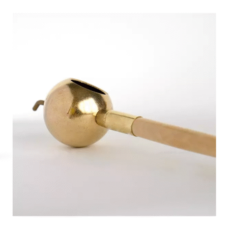 قلم تیان مدل چپقی بدنه چوبی با سری از جنس برنج