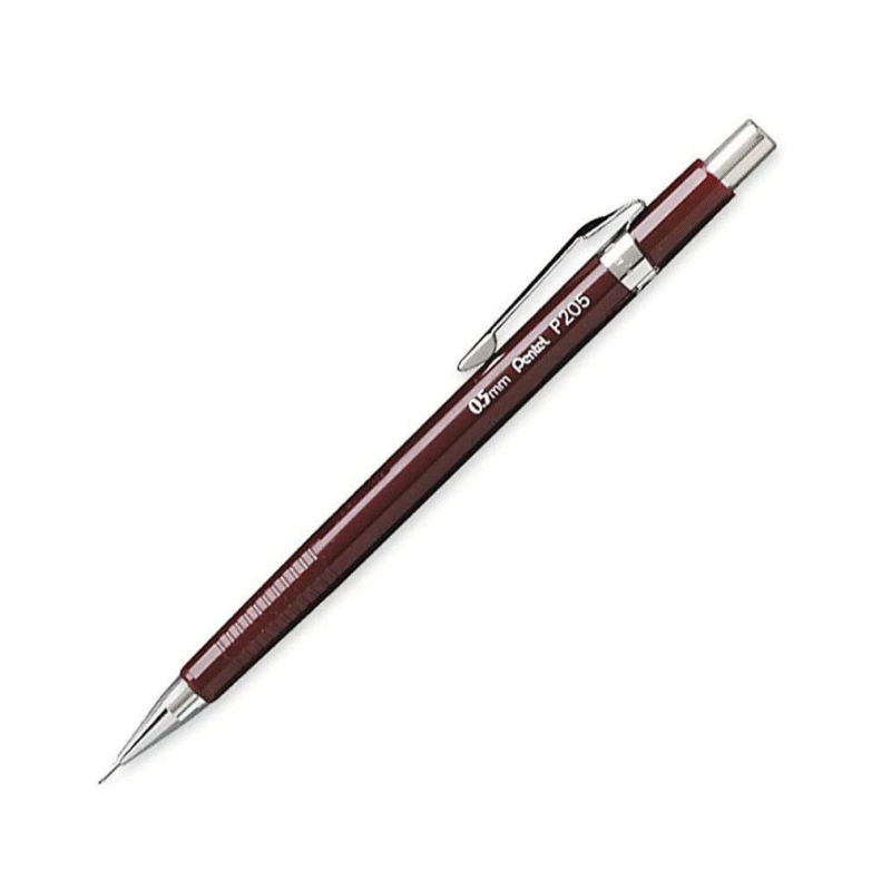 مداد نوکی سری P205 و P207 از برند Pentel در سه رنگبندی