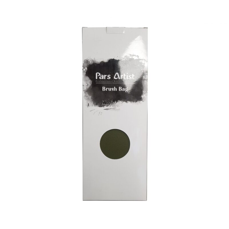 کیف قلمو زیپی پارس آرتیست مدل Professional چرم مصنوعی