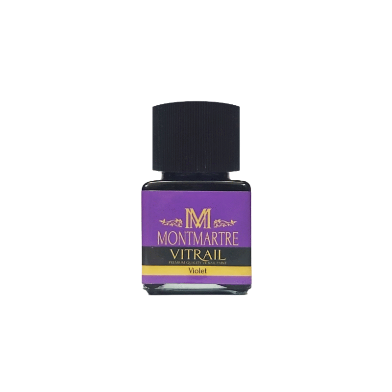 رنگ شیشه مونمارت Violet کد 44 حجم 55 میلی لیتر