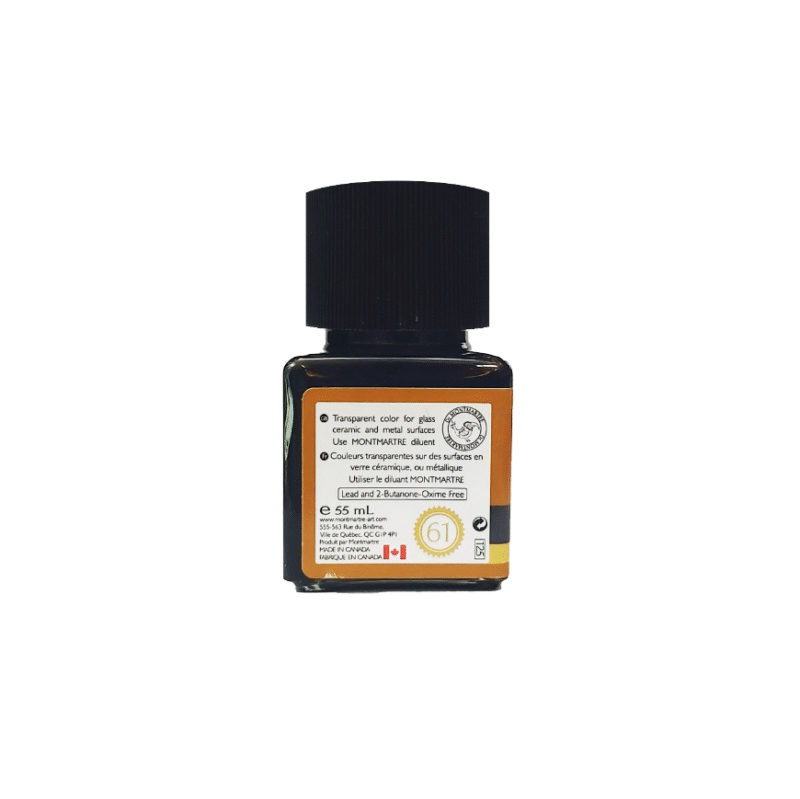 رنگ شیشه مونمارت Sand کد 61 حجم 55 میلی لیتر