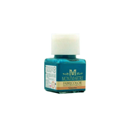 رنگ پارچه مونمارت Turquoise کد 46 حجم 55ml