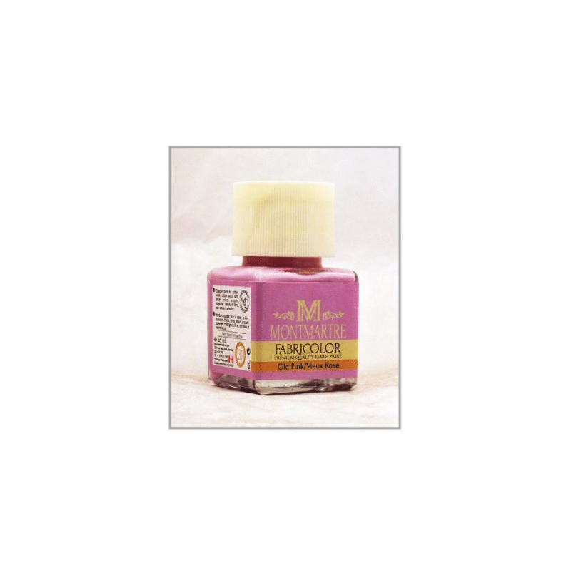 رنگ پارچه مونمارت Old pink کد 31 حجم 55 میلی لیتر