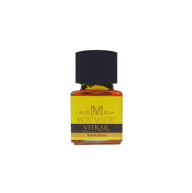رنگ شیشه مونمارت Yellow کد 11 حجم 55 میلی لیتر