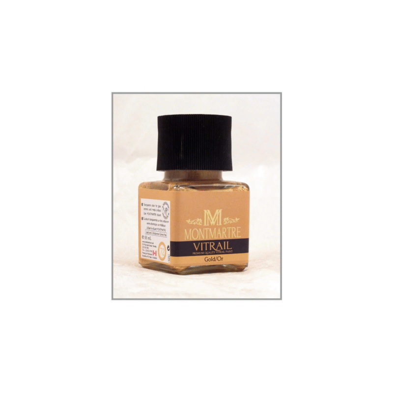 رنگ شیشه مونمارت Gold pearl کد 72 حجم 55 میلی لیتر