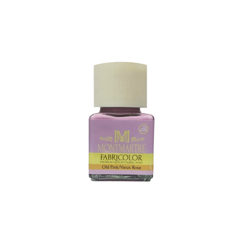 رنگ پارچه مونمارت Old pink کد 31 حجم 55 میلی لیتر