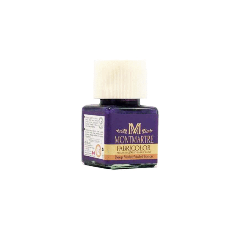 رنگ پارچه مونمارت Deep violet کد 34 حجم 55 میلی لیتر