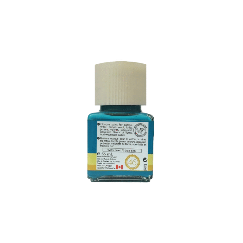 رنگ پارچه مونمارت Turquoise کد 46 حجم 55ml