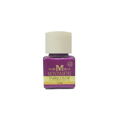 رنگ پارچه مونمارت Violet کد 33 حجم 55 میلی لیتر