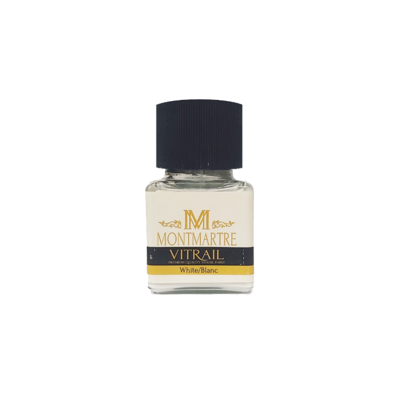 رنگ شیشه مونمارت White کد 02 حجم 55 میلی لیتر