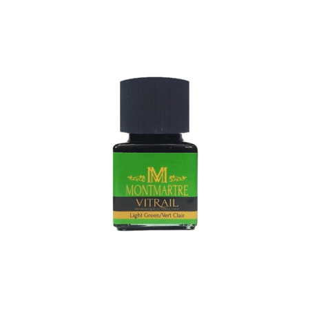 رنگ شیشه مونمارت Light green کد 51 حجم 55 میلی لیتر