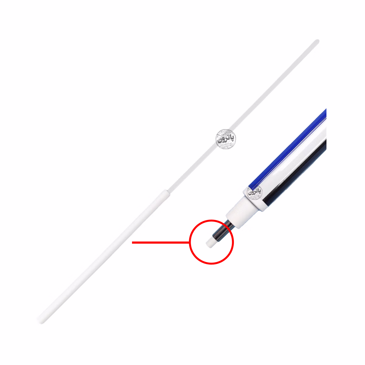 19 یدک پاک کن اتودی Tombow مدل Monozero - سایز 2.3 میل - بسته 2 عددی