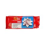 خمیر هوا خشک funbo سفید رنگ در دو حجم 500 و 250 گرمی