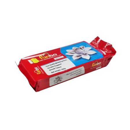 خمیر هوا خشک funbo سفید رنگ در دو حجم 500 و 250 گرمی