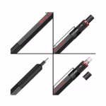 اتود Rotring مدل 500 - سایز 0.7/0.5 - سبک - نیمه فلزی
