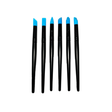 قلم سیلیکونی Art tools مدل Rimano مجموعه 6 تایی