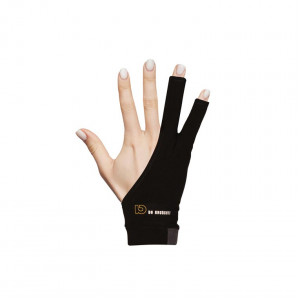 دستکش طراحی Do angoshti مشکی سایز medium