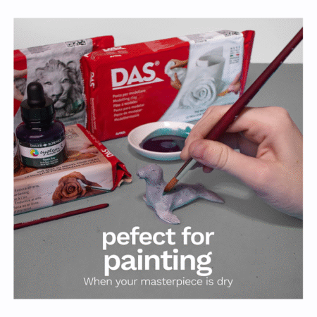 خمیر مجسمه سازی DAS سفید در حجم 1000 گرمی