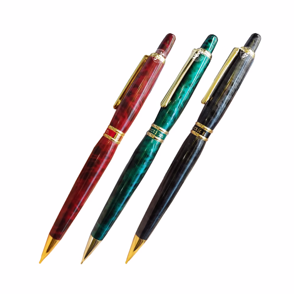 اتود Platinum مدل Affection maf2500a - سایز 0.5 - فلزی - طرح مرمر متالیک