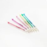 مداد نوکی یونی ish کد M5-107 بدنه شفاف دارای نوک رنگی