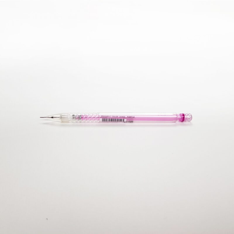مداد نوکی یونی ish کد M5-107 بدنه شفاف دارای نوک رنگی
