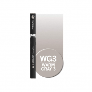 ماژیک دوسر رنگ Warm Gray3 از برند Chameleon خاکستری گرم روشن