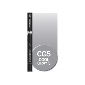 ماژیک دوسر رنگ Cool Gray5 از برند Chameleon خاکستری سرد تیره