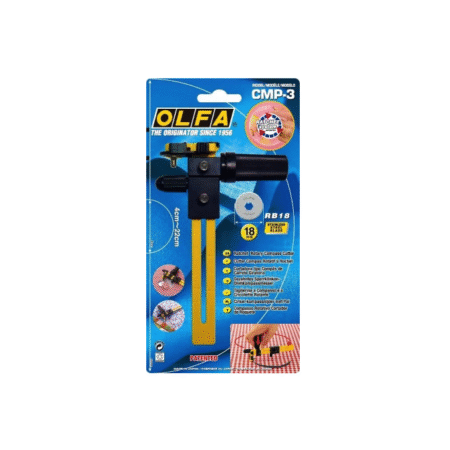 کاتر گردبر CMP-3 از برند Olfa با تیغه دایره ای