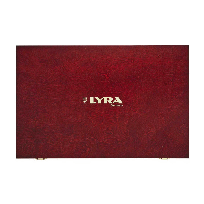 مجموعه 106 تایی Rembrandt از برند LYRA با جعبه چوبی