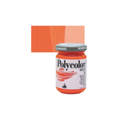 رنگ پلی کالر Brilliant Orange برند Maimeri حجم 140ml
