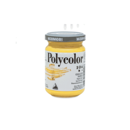 رنگ پلی کالر Naples Yellow برند Maimeri حجم 140ml