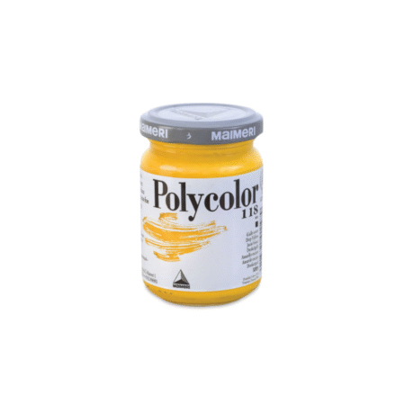 رنگ پلی کالر Deep Yellow برند Maimeri حجم 140ml
