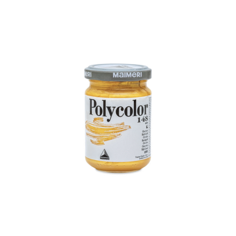 رنگ پلی کالر Rich Gold برند Maimeri حجم 140ml