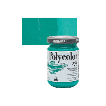 رنگ پلی کالر Emerald Green برند Maimeri حجم 140ml