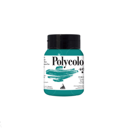 رنگ پلی کالر Turquoise Blue برند Maimeri حجم 500ml