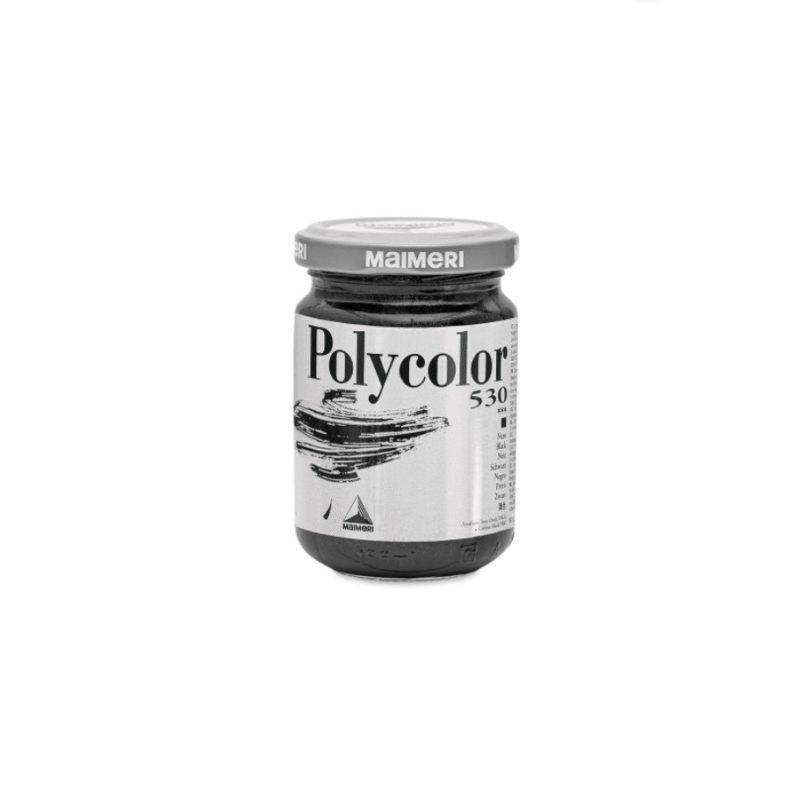 رنگ پلی کالر Black برند Maimeri حجم 140ml