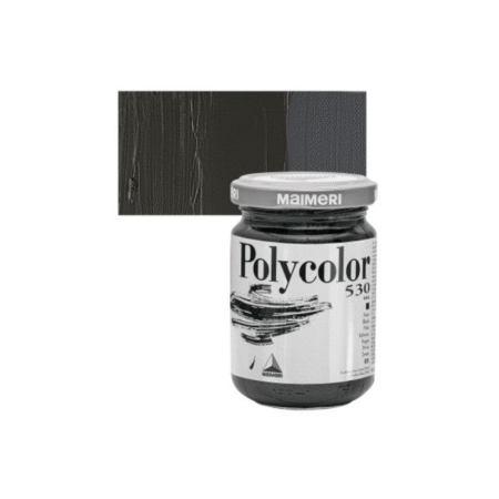 رنگ پلی کالر Black برند Maimeri حجم 140ml