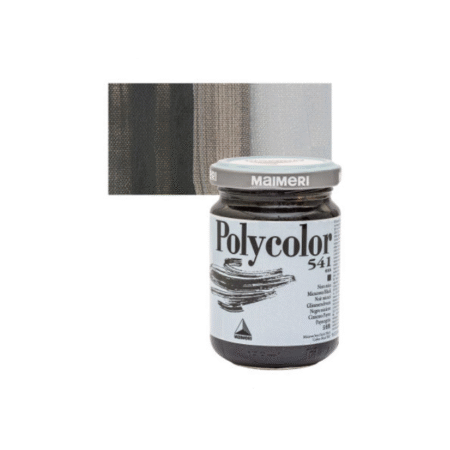 رنگ پلی کالر Mica Black برند Maimeri حجم 140ml