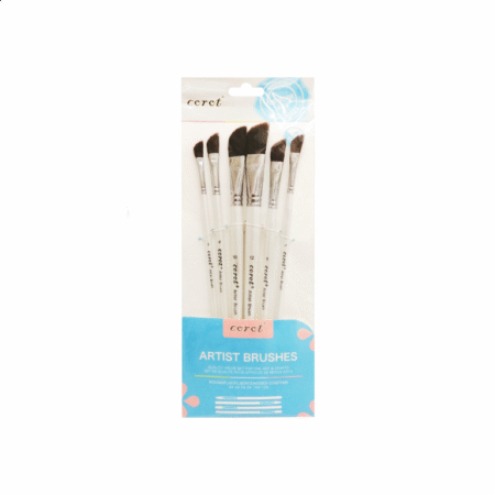 قلمو کوروت مدل Artist Brush بسته 6 تایی نوک شمشیری