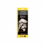 زغال چوبی 12mm نیترام بسته 5 تایی SOFT ROUND
