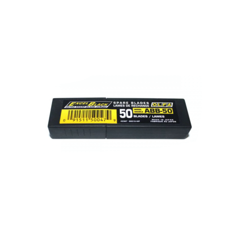 تیغ کاتر مدل ABB-50 از برند Olfa تعداد 50 عددی