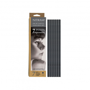 زغال چوبی 4mm نیترام بسته 7 تایی SOFT ROUND